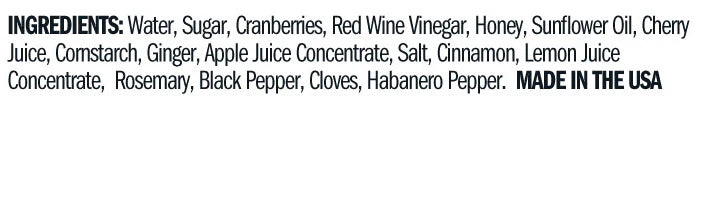 *Glazes & Sauces - Tart Cherry, Apple & Rosemary Glaze