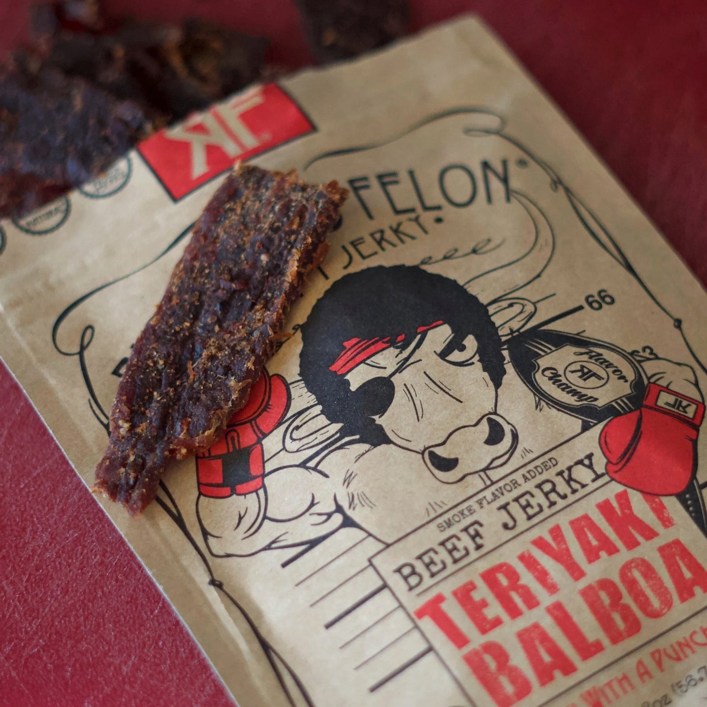 *BEEF JERKY - TERIYAKI BALBOA