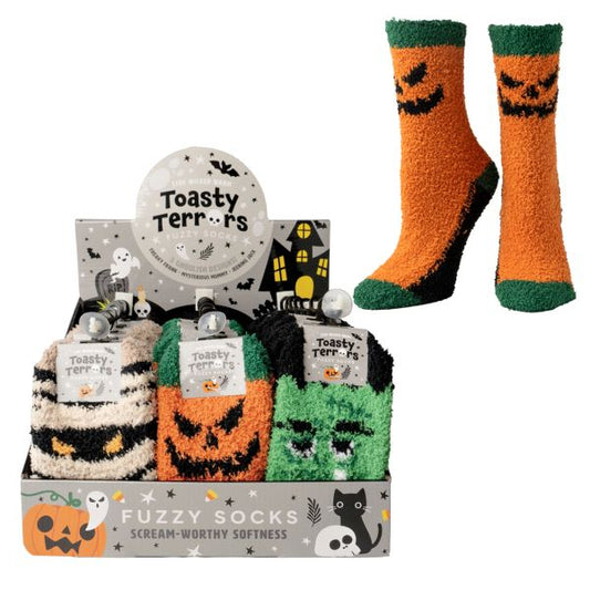 *Socks - Toasty Terrors Fuzzy Socks
