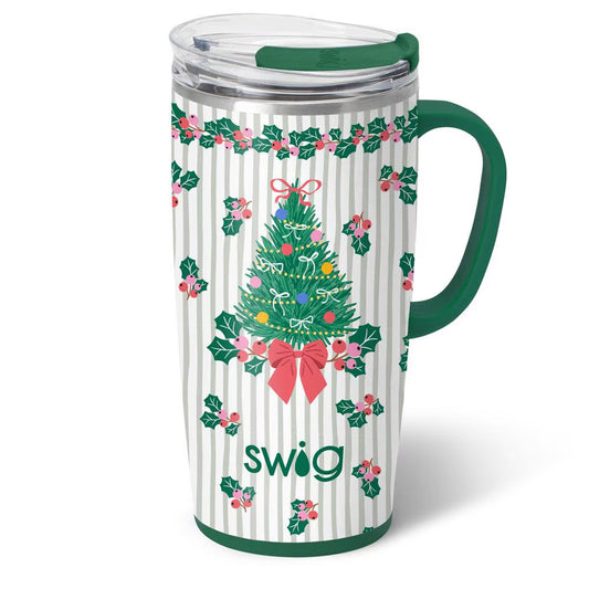 *SWIG Travel Mug (22oz) - Trim the Tree