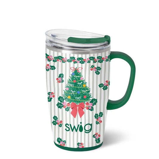 *SWIG Travel Mug (18oz) - Trim the Tree