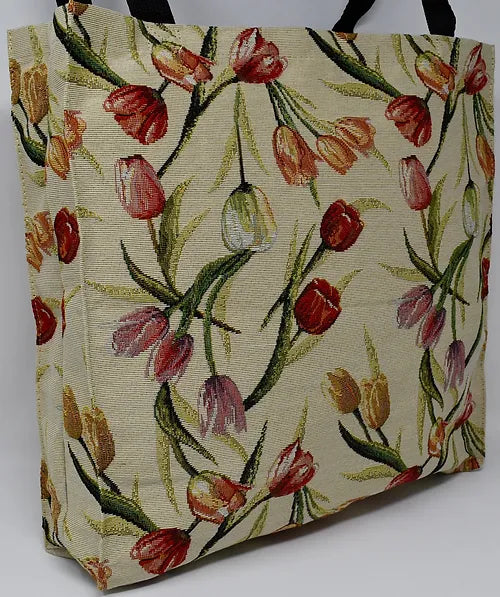 *Tapestry Tote Bag - Tulip