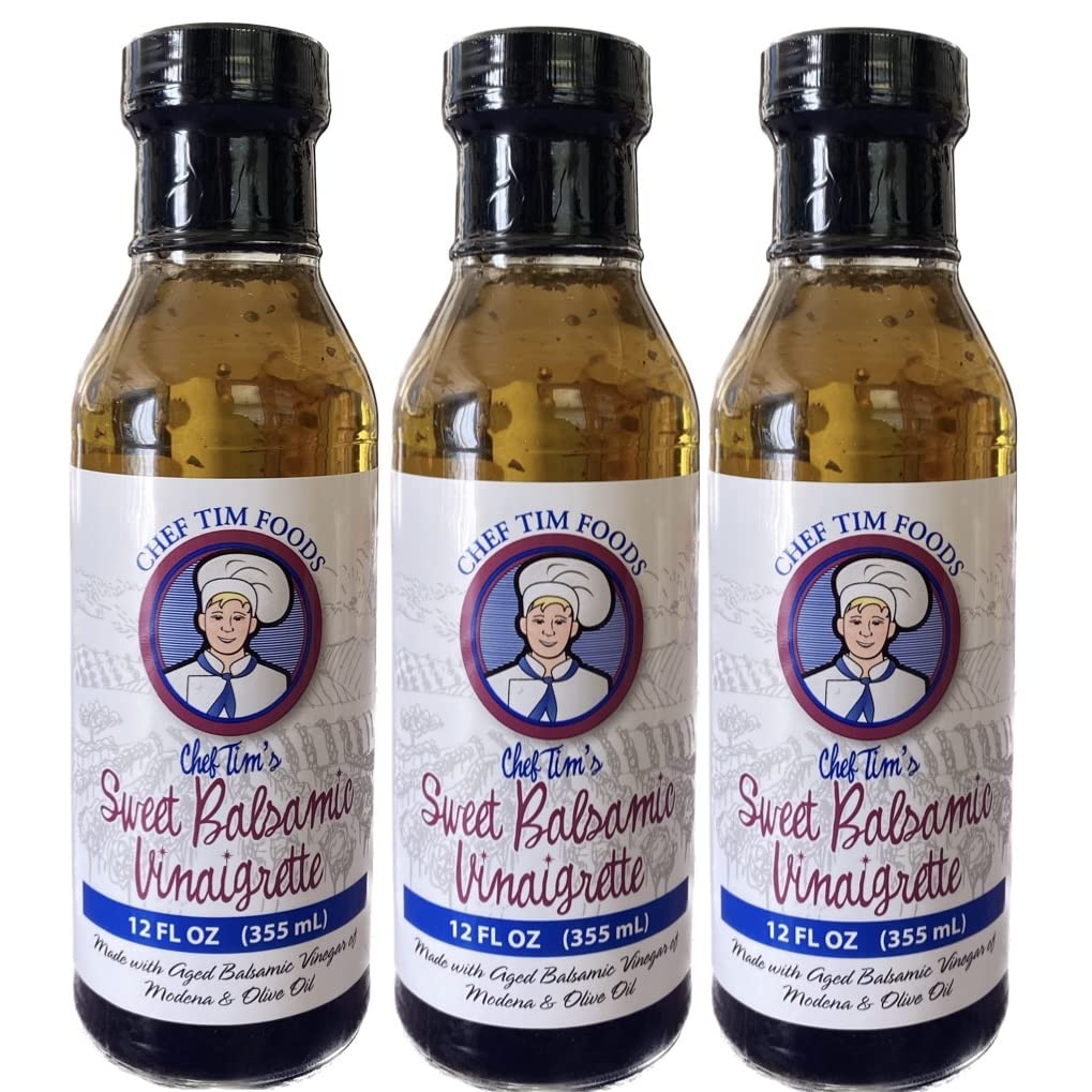 *Sweet Balsamic Vinaigrette (One 12oz Bottle)