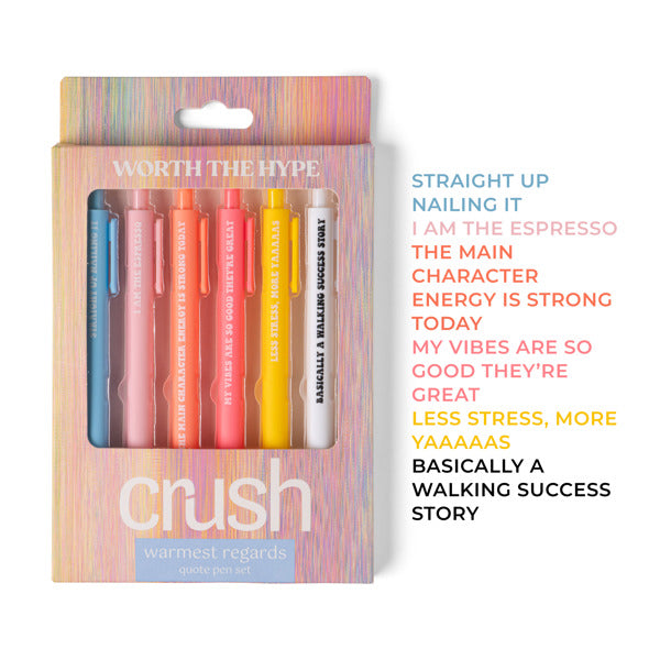 *Pens - Warmest Regards Quote Pen Set