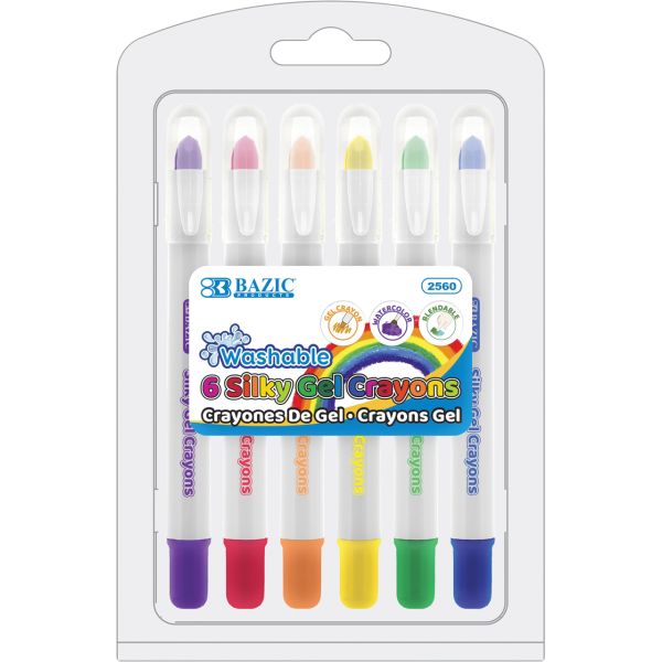 *Pens - Washable Silky Gel Crayons