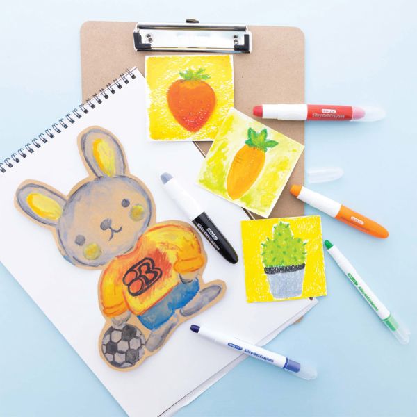 *Pens - Washable Silky Gel Crayons