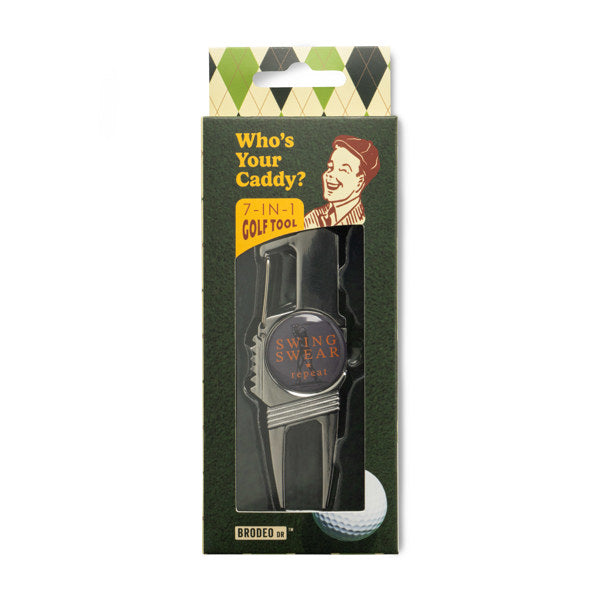 *Who's Your Caddy 7-in-1 Golf Tool