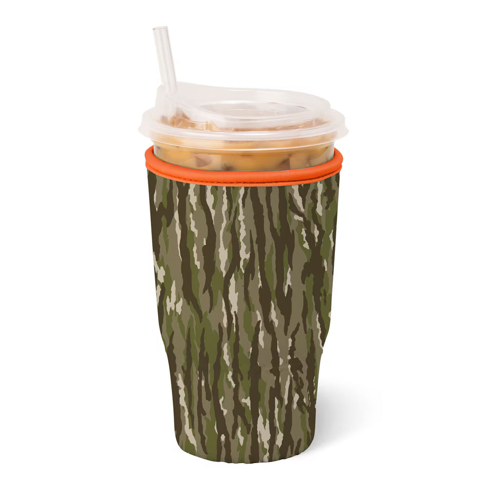 *SWIG - Iced Cup Coolie (Large) - Woodland Camo