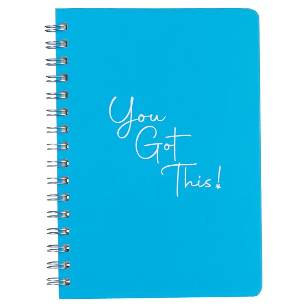 *Journal - Hard Cover Spiral Journal - You Got This