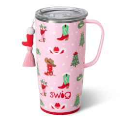 *SWIG Howdy Holidays Travel Mug (22oz)