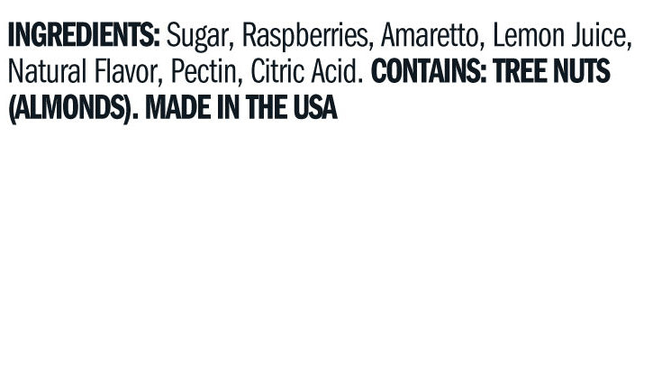 *Jam - Raspberry Amaretto