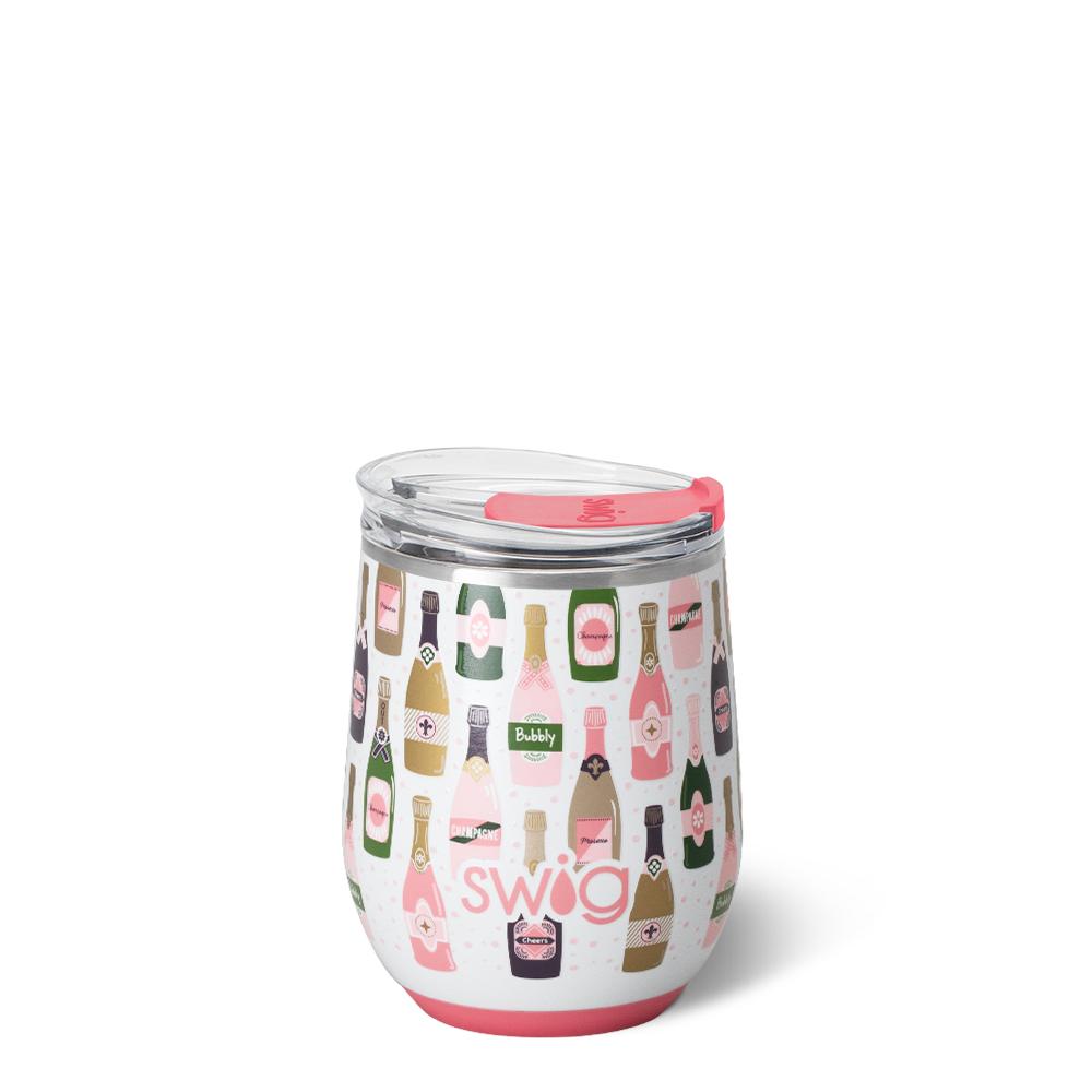 *SWIG Stemless Wine Cup (12oz) - Bubbly