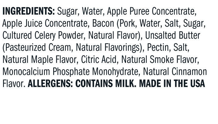 *Jam - Apple Maple Bacon