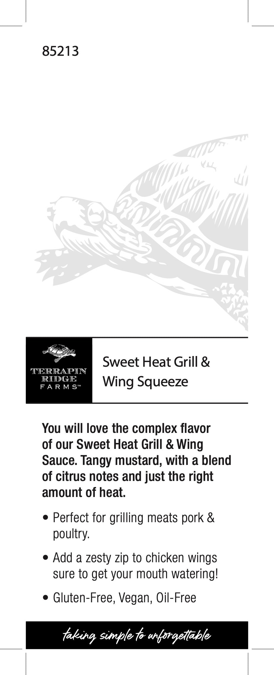 *Grill & Wing Squeeze - Sweet Heat