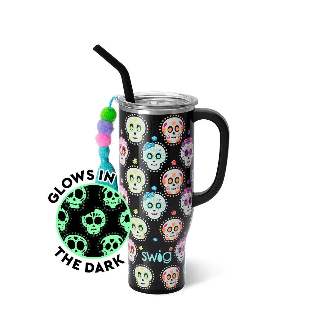 *SWIG Sugar Skulls Mega Mug (30oz)