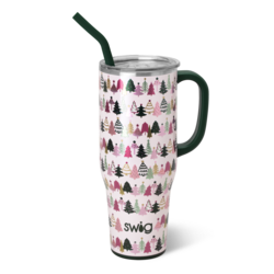 *SWIG Tinseled Trees Mega Mug (40oz)