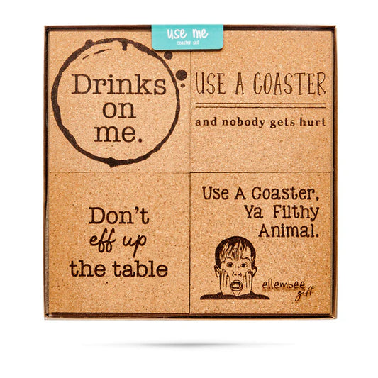 *Cork Coaster Set - Use me