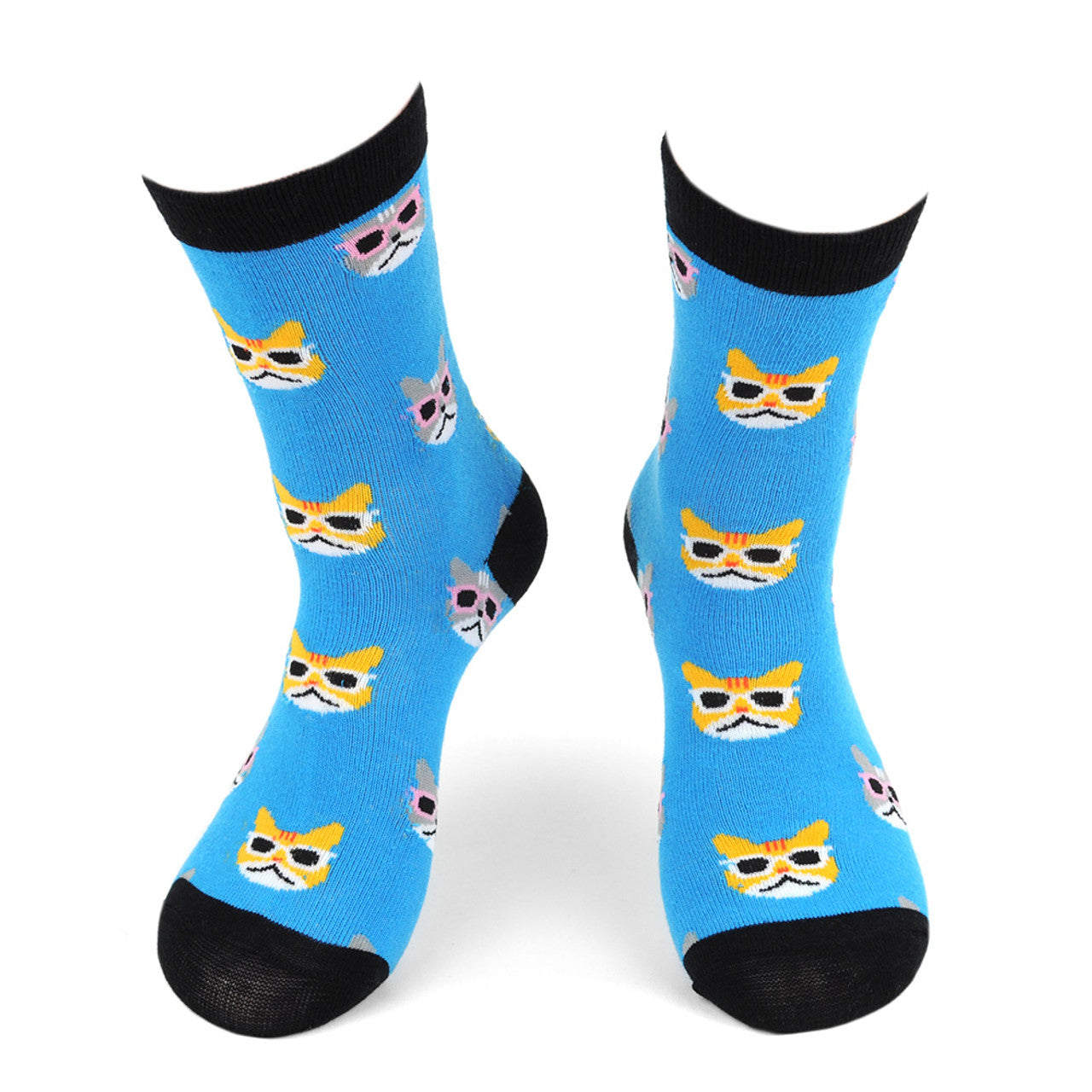 *Women's Cool Cats Novelty Socks