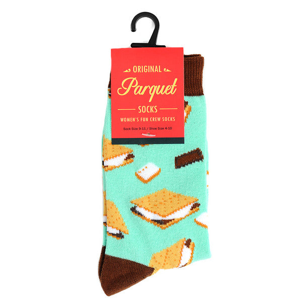 *Women's S'mores Novelty Socks