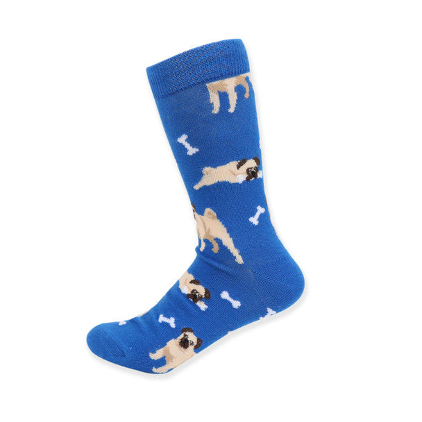 *Women's Novelty Pug Dog Socks