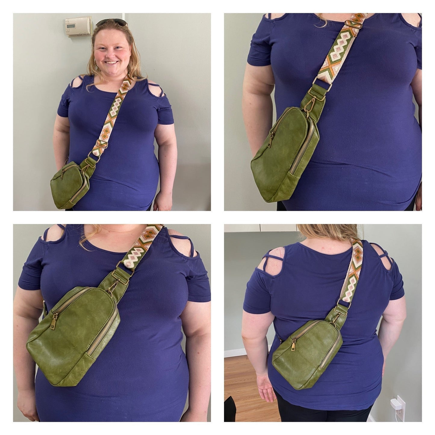 *NEW Sling Crossbody - Dark Olive