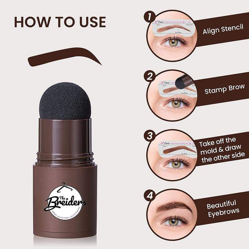 *Eyebrow Stamp Set - COFFEE