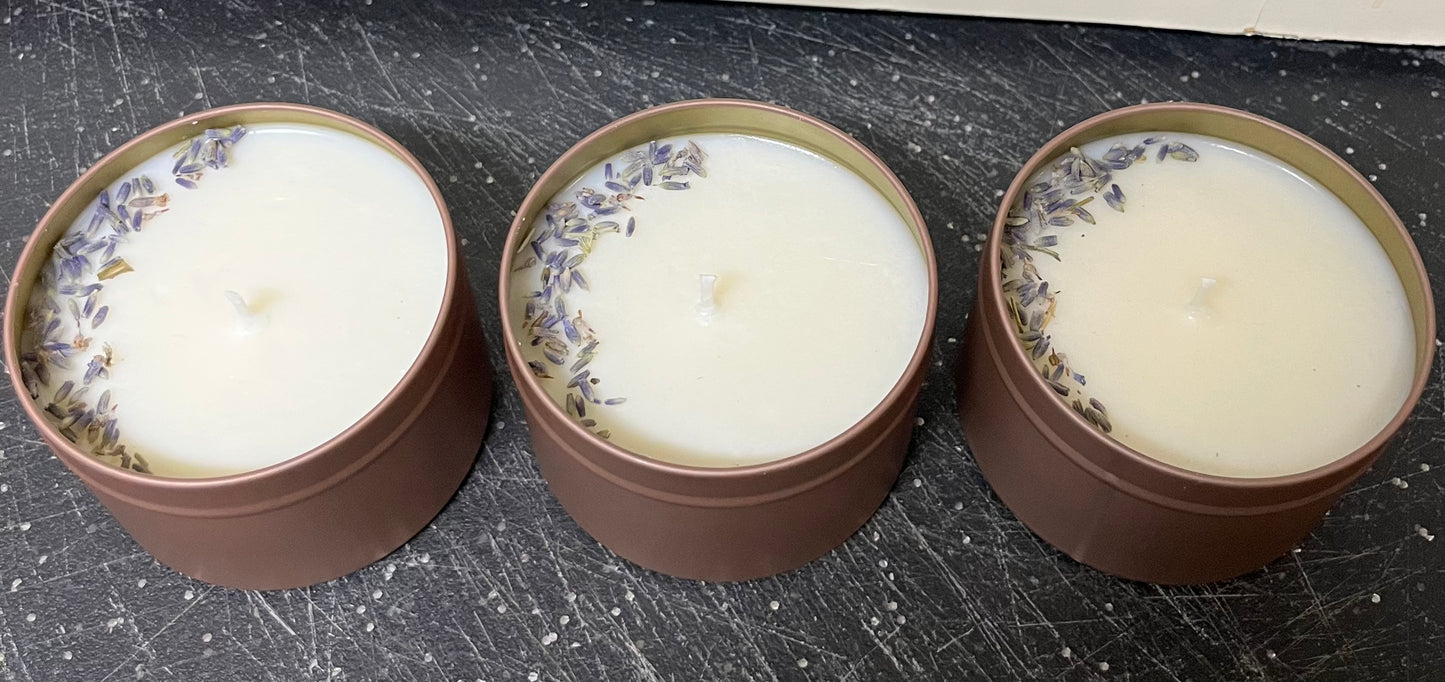 *Handcrafted Candle - Lavender Scent