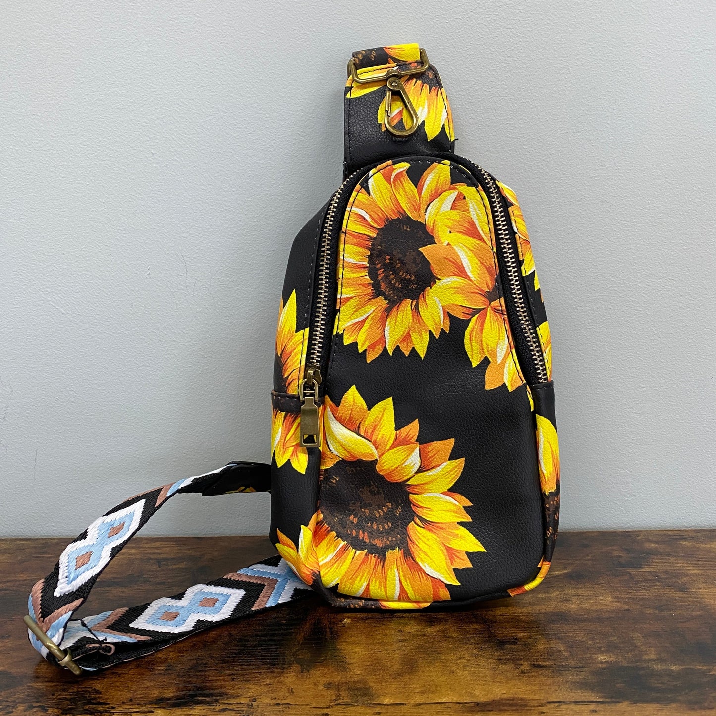 *NEW Sling Crossbody - Sunflowers