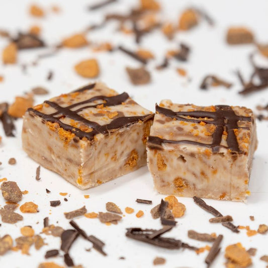 *Fudge - Vanilla with Butterfinger® Pieces (1/2 lb Package)