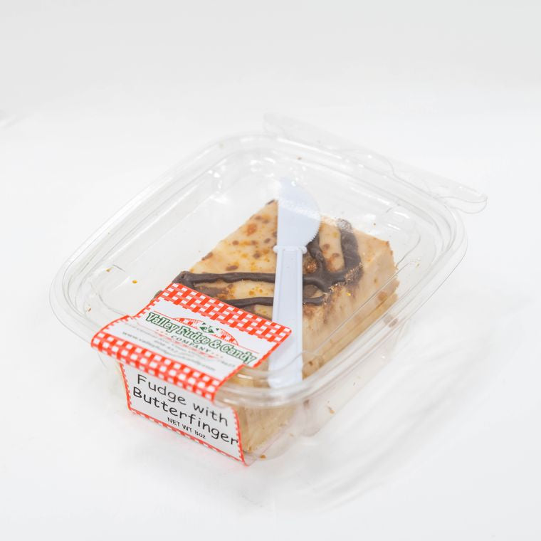*Fudge - Vanilla with Butterfinger® Pieces (1/2 lb Package)